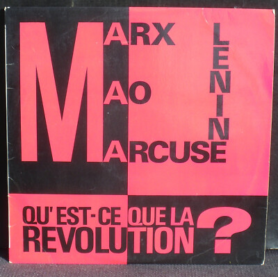 Marcel Clément What is Revolution? 1968 LP/CV EX Clearaudio cleaned