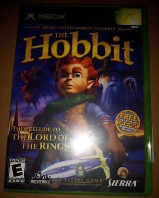 The Hobbit (Microsoft Xbox, 2003) w Mint smaug promo card