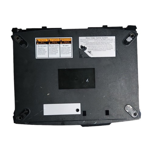 Genuine Microsoft Original XBOX Lower Bottom Panel Housing Frame Cover - Picture 3 of 4