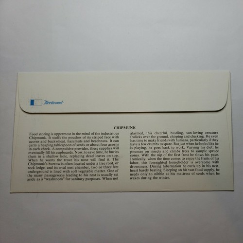 First Day Covers 1978 Chipmunk - Picture 5 of 5