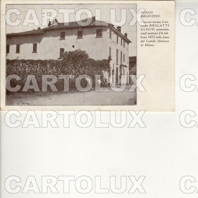 B8842 MONZA BRIANZA 1929 SNORE BRIANTINO PATRIOTA BRIGATTI ELIGIO MILD ABRASION