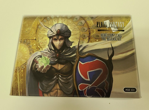 FFTCG Final Fantasy TCG - Rebellion Call Prerelease Kit - Opus 17 - On Hand