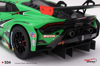 Top Speed 1:18 Lamborghini Huracán GT3 EVO2 #63 Iron Lynx 2023