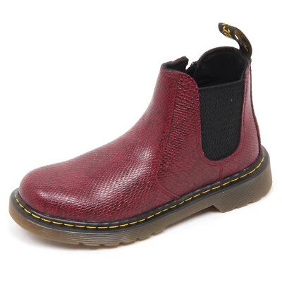 D3020 (without box) beatles bimba DR. MARTENS bordeaux boot shoe kid - Photo 1/4