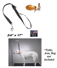 SMALL-MEDIUM DOG RESCO Nylon Grooming Table Arm Bath Adjustable SPEED NOOSE Loop
