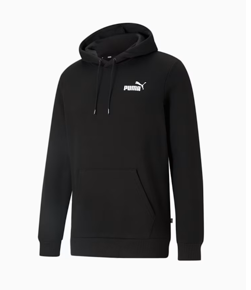 PUMA Essentials Small Logo Long Sleeve Basic Hooded Top Hoodie Sweatshirt -  Mens | eBay UK
