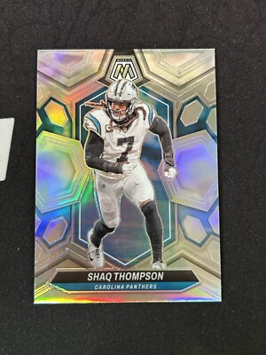 2024 Panini Mosaic - Silver Prizm #32 Shaq Thompson Panthers