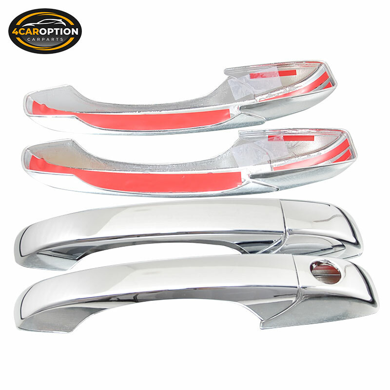 Juego De 4 Manijas De Puerta Para Dodge Magnum 2005-2010 Y Chrysler 300/300C 2005-2008 - Cromadas, Reemplazo Directo