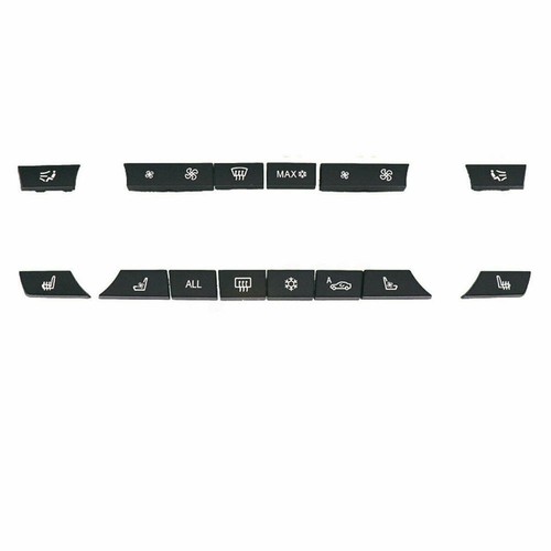 14 Button Key Caps Repair Kit Heater Switch For BMW F07 F10 F11 F01 F06 F12 F13 - Picture 5 of 5