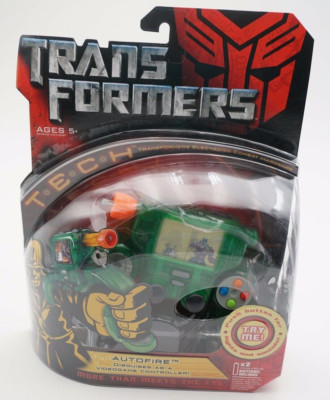 Transformers Movie TECH Autofire Action Figure NEW Factory Sealed