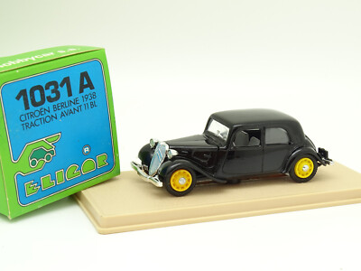 Eligor 1/43 - Citroen Traction 11 BL Limousine Schwarz 1938 1031A
