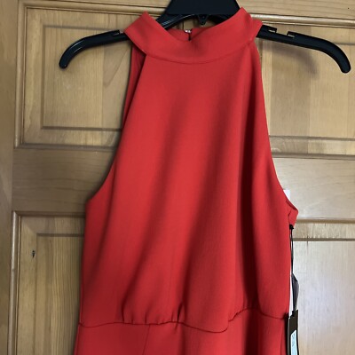 NWT Gabrielle Union Red Dress MEDIUM NEW