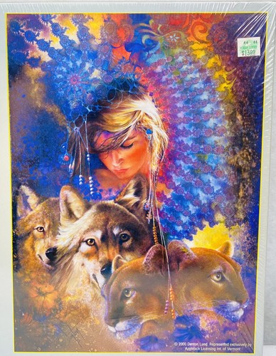 Iris by Denton Lund 1500 Piece Jigsaw Puzzle 24”x33” New Sealed Retired Print - Picture 8 of 8