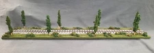 O SCALE 36" SINGLE TRACK  DIORAMA TRAIN DISPLAY -"SUMMER SCENE"