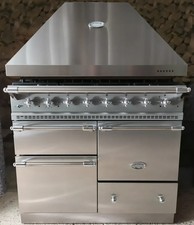 Lacanche Classic 100cm 39 ⅜” range hood in stainless steel