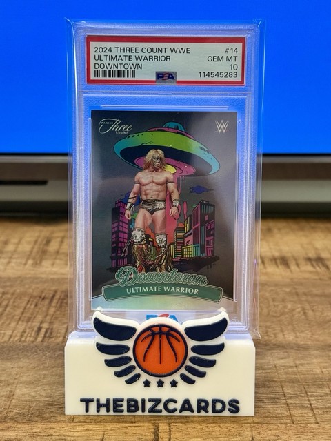 2024 Panini Three Count WWE - Downtown #14 - Ultimate Warrior - PSA 10 Pop 16
