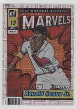 2022 Panini Donruss Marvels Vector Ronald Acuna Jr #M-4 o7m