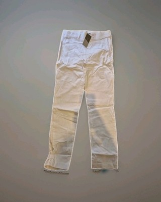 Women s Pants 10 Katies White Elastic Waist Stretch Pants Sz 10 NWT