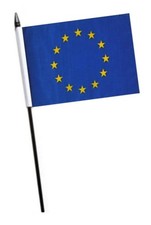 European Union Small Hand Flag (6" x 4")