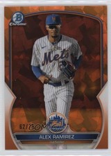 2023 Bowman Chrome Sapphire Edition Prospects Orange 62/75 Alex Ramirez 01ic