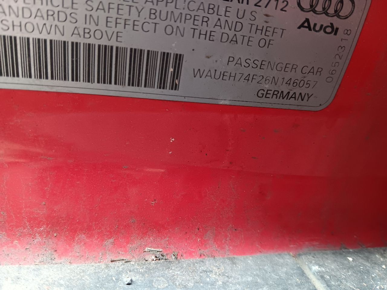Audi R8 2008-2015 Blower motor P/N 28908120
