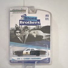 GreenLight Hollywood Blues Brothers 1974 Dodge Bluesmobile 1:64 Unopened