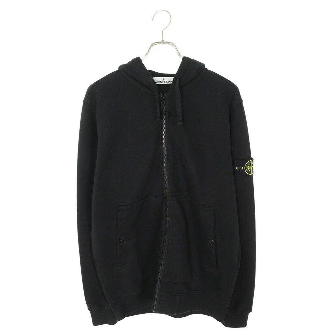 Stone Island 791561620 Felpa con cappuccio e zip con toppa uomo L usata a0a82871df3cfbe5a024