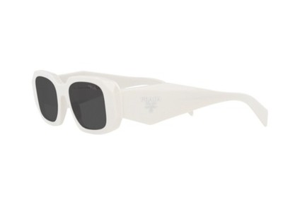 Prada Symbole PR17WS 1AB5S049 Women's Sunglass White -QUICK SHIPPING 