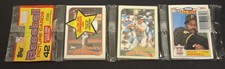 1989 Topps Baseball Sealed Rack Pack 43 Cards (with Mark McGwire)