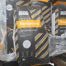 Ultrascape Flowpoint Smooth Limestone colour Rapid Set Grout Paving Joints 25kg