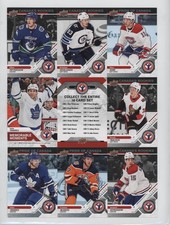 2019 National Hockey Card Day Canada Elias Pettersson Kristian Vesalainen 0c3
