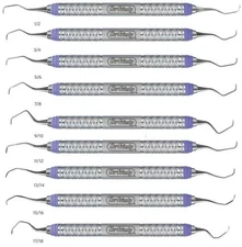 HU-FRIEDY Dental Rigid Gracey Curette SET OF 9 EverEdge 2.0 #9 Handle