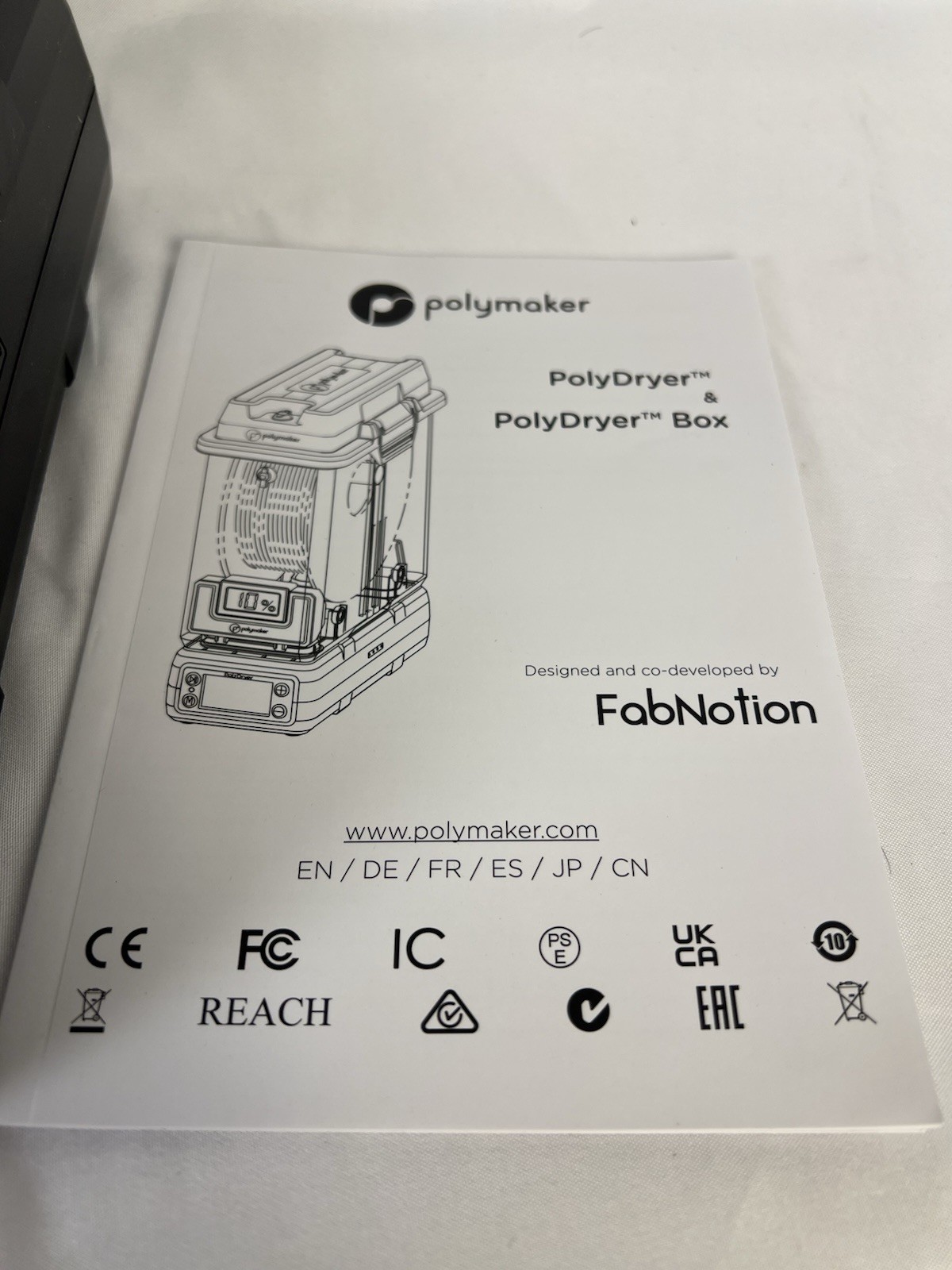PolyDryer 3D Print Filament Dryer Box 3D Printing Filament Box