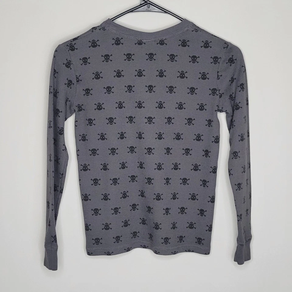 Camisa de manga larga Circo Thermals - Calaveras y huesos cruzados - Niños talla grande 12/14 Foto 2 de 2