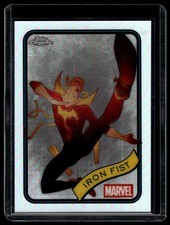 2025 Topps Chrome Marvel #137 Iron Fist Refractor
