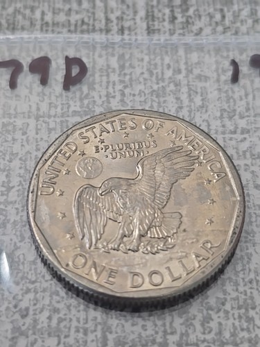 1979 D Susan B Anthony Dollar SBA Uncirculated Listing 19 - Picture 3 of 3