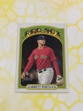 2021 Topps Heritage High Number Garrett Whitlock #518 Boston Red Sox (Z)