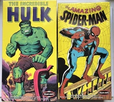 Incredible Hulk & Amazing Spider-Man 1/8 Plastic Model Kits Polar Lights Unused