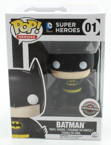 Funko Pop! - DC Super Heroes Batman 1 Gamestop Exclusive - Vinyl Figure