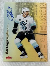 2025-26 Upper Deck Flair Chandler Stephenson Autographics Auto SSP #A-CS Kraken