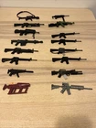 G.I. Joe 12” 1/6 Scale 90’s 2000’s Loose Lot 16 Accessories Rifles Guns Hasbro
