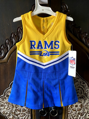 Los Angeles Rams Girl's Cheerleader Dress