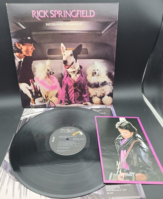 Rick Springfield-Success Hasn't Spoiled Me Yet-1981 AFL14125 - Vinyl Record - NM