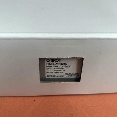 New OMRON Power Supply S8JC-Z15024C 200-240VAC/24VDC 6.5A 150W free shipping#XR