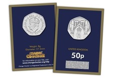 2023 King Charles III Coronation 50p Coin BUNC Change Checker