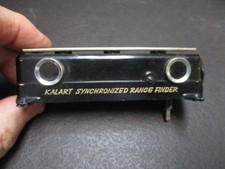 Kalart/Victor rangefinder assembly for Graflex sold for parts or repair untested