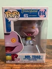 Funko Pop! Vinyl Disney Mr. Toad #814 Vaulted Disneyland 65th Vinyl