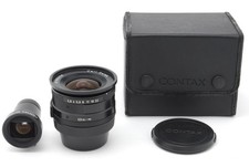 [Almost Unused] Contax Carl Zeiss T* G Biogon 21mm f/2.8 Black Lens From JAPAN