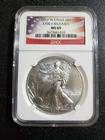 2012 W Burnished Silver Eagle NGC MS69