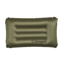 Snugpak Basecamp Ops Air Pillow, Inflatable Compact Travel Pillow, Olive Navy